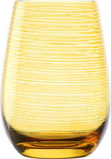 Bicchieri Acqua Twister Ambra