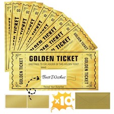 10 Sets Golden Ticket, Scratch