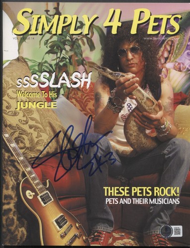 Slash guns roses firmato - slash,