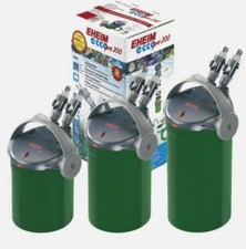 Filtro serbatoio pesci acquario esterno Eheim Ecco Pro con tubo multimediale e rubinetti verde