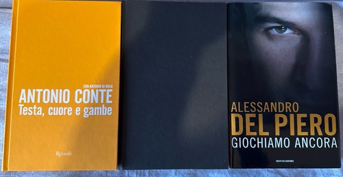 Lotto libri juventus - lotto, pirlo