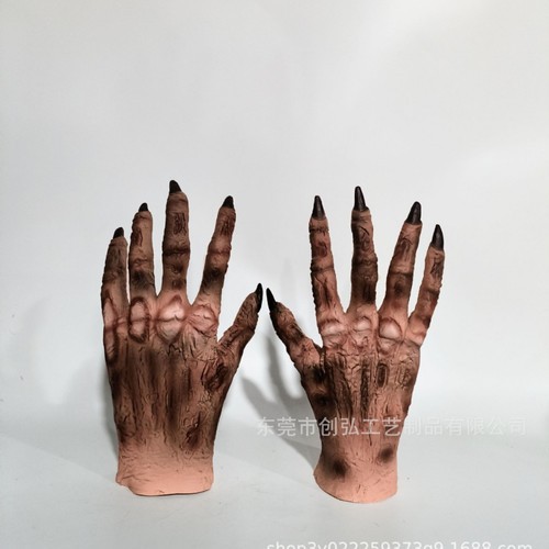 Guanti mano zombie - guanti, a