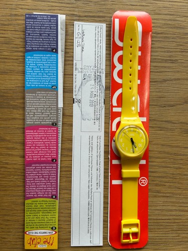 Swatch quarzo yellow - quarzo, "yellow