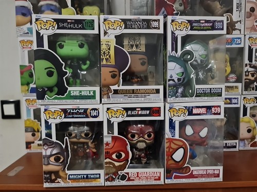 Lotto funko pop marvel - 6,