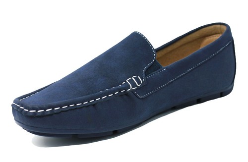 Mocassini uomo blu casual - mocassini,