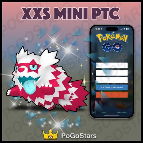 Pokémon ptc xxs shiny - ptc, go