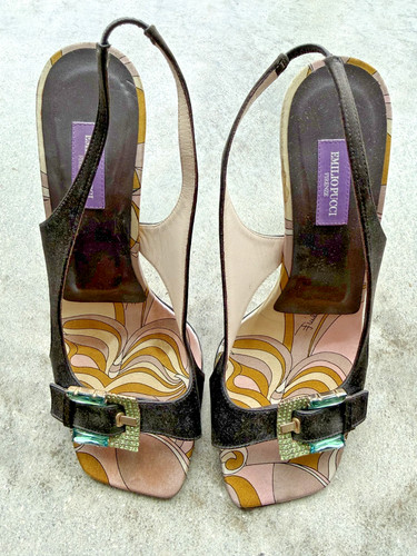 Emilio pucci decolte slingback - pucci,