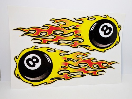 Flaming otto ball - otto,