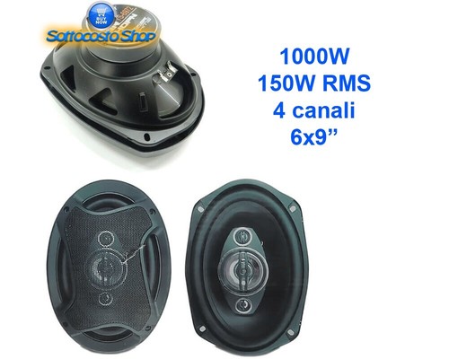 Casse auto ovali kit coppia - auto,