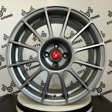Cerchi in lega DEDICATI ABARTH 500 da 17" NUOVI ESSEESSE ANTRACITE RED