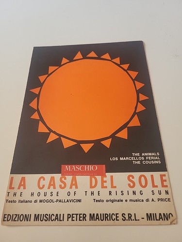 Spartito musicale la casa - spartito,