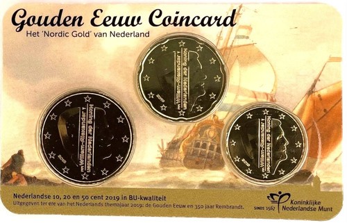 Olanda centesimi 2019 - 10+20+50,