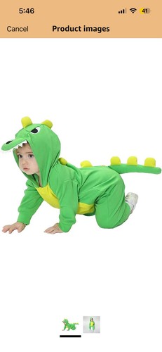 Costume dinosauro bambino 6 - dinosauro, 3-6