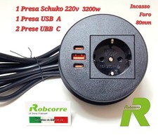 Presa Schuko 220V 3200W da