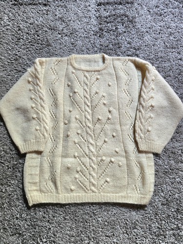 Maglione vintage panna - maglione,