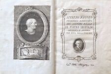 Libro Antico Attilio Regolo