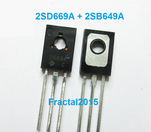 Paires 2sd669a 2sb649a - paires,