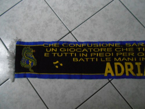 Sciarpa adriano inter football - sciarpa-adriano,