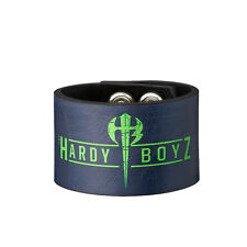 Official WWE - The Hardy Boyz "Reborn By Fate" Leather Cuff Wristband