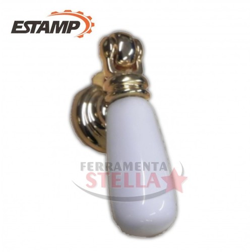 Pomolo bianco porcellana - pomolo,