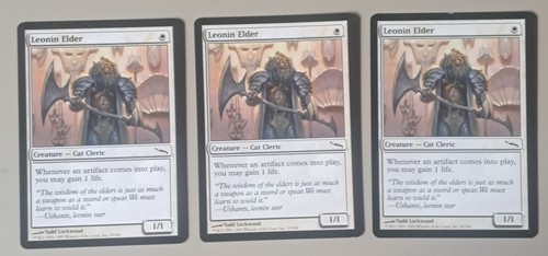 Leonin elder mtg mirrodin - elder,