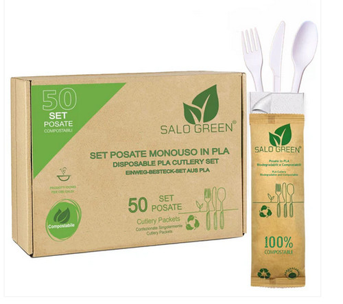 Set posate cartone cucchiaio - posate,
