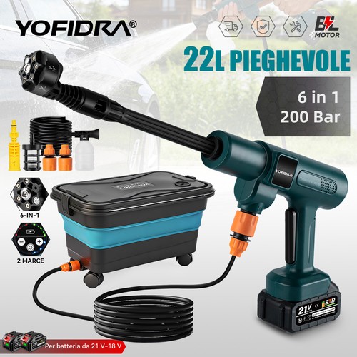 Idropulitrice batteria alta - idropulitrice,