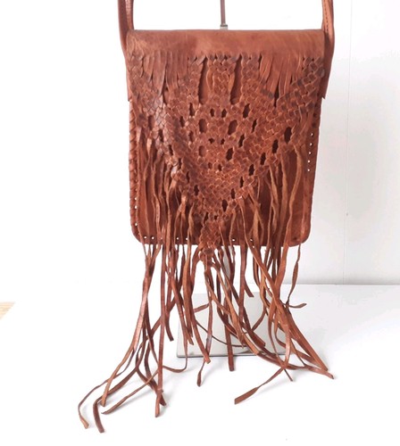 Borsa vintage pelle marrone - vintage,