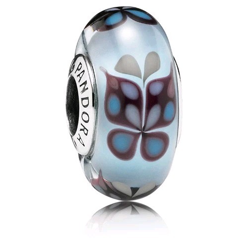 Charm pandora baci farfalla - charm,