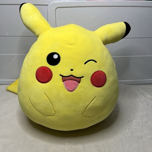 Squishmallow winking pikachu - squishmallow,