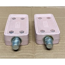 Coppia pedali per bici da BIMBO - RAGAZZO Rosa Antico Vintage RESTAURO