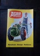 AGRIA MOTOCOLTIVATORI MOTOZAPPE MOTOFALCIATRICI FATTORIA FARM Brochure 1961