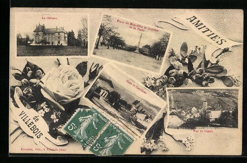Cpa amities place du - amities,,