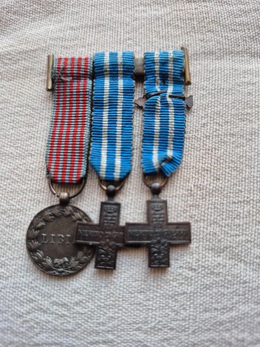 Medaglie mignon ww1 libia - ww1,