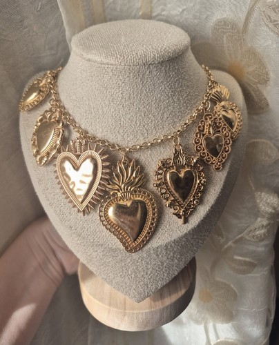 Collana cuore sacro voto - sacro,