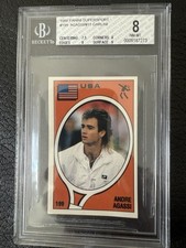 Andre Agassi 1988 Panini