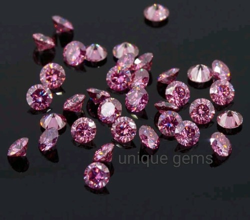 Diamante rosa fantasia - 1, ct