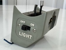 Trasformatore macchina da cucire originale Necchi BU Mira, coperchio, spina, interruttori, FUNZIONANTE