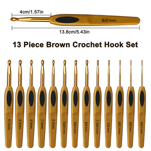 Set pezzi ganci ergonomici - 13,
