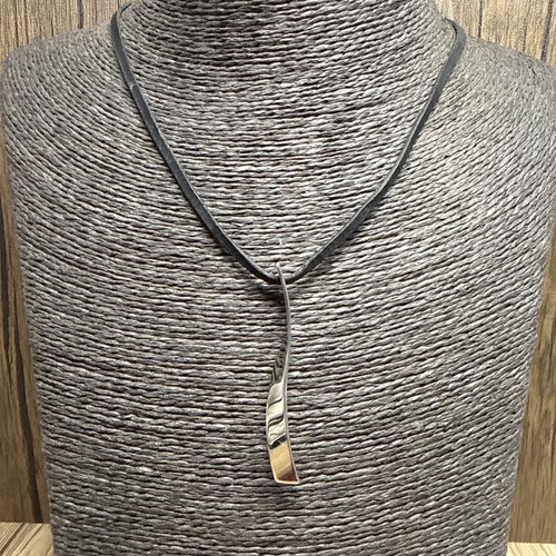 Collana con ciondolo fossil - ciondolo,