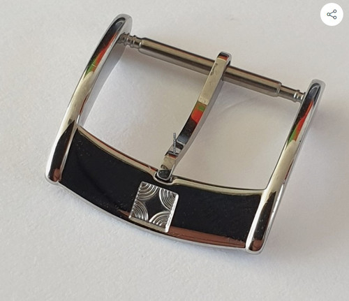 Zenith fibbia inox 16mm