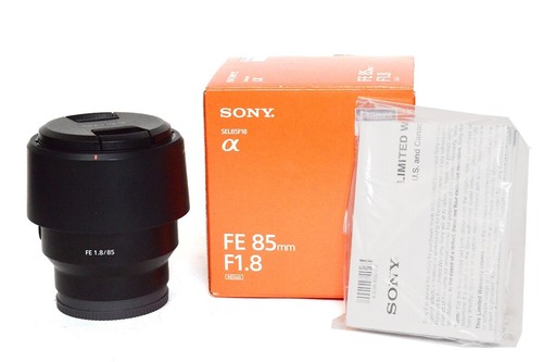 Obiettivo sony sel85f18 - sony, fe