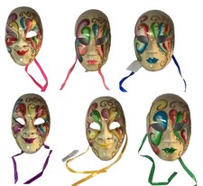 CARNEVALE HALLOWEEN MASCHERA VENEZIANA HIGH QUALITY VENETIAN MASK VARI MODELLI