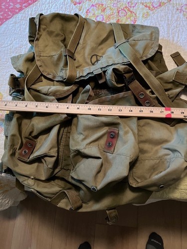 Zaino esercito vintage epoca - vintage, (epoca
