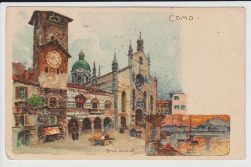 Primi 900 antica cartolina - primi,