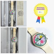 Swatch Chrono White Horses