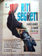 manifesto RITI SEGRETI Cangini