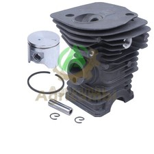 Cilindro e pistone Motosega Husqvarna 345 con fasce e spinotto
