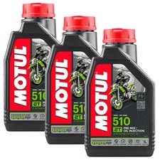 3 LITRI OLIO MISCELA MOTUL 510