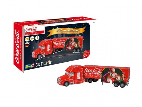Puzzle camion coca cola - 3d,